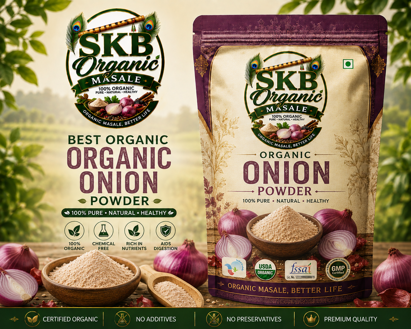 Best Organic Onion Powder – 100% Pure, Natural & Chemical Free